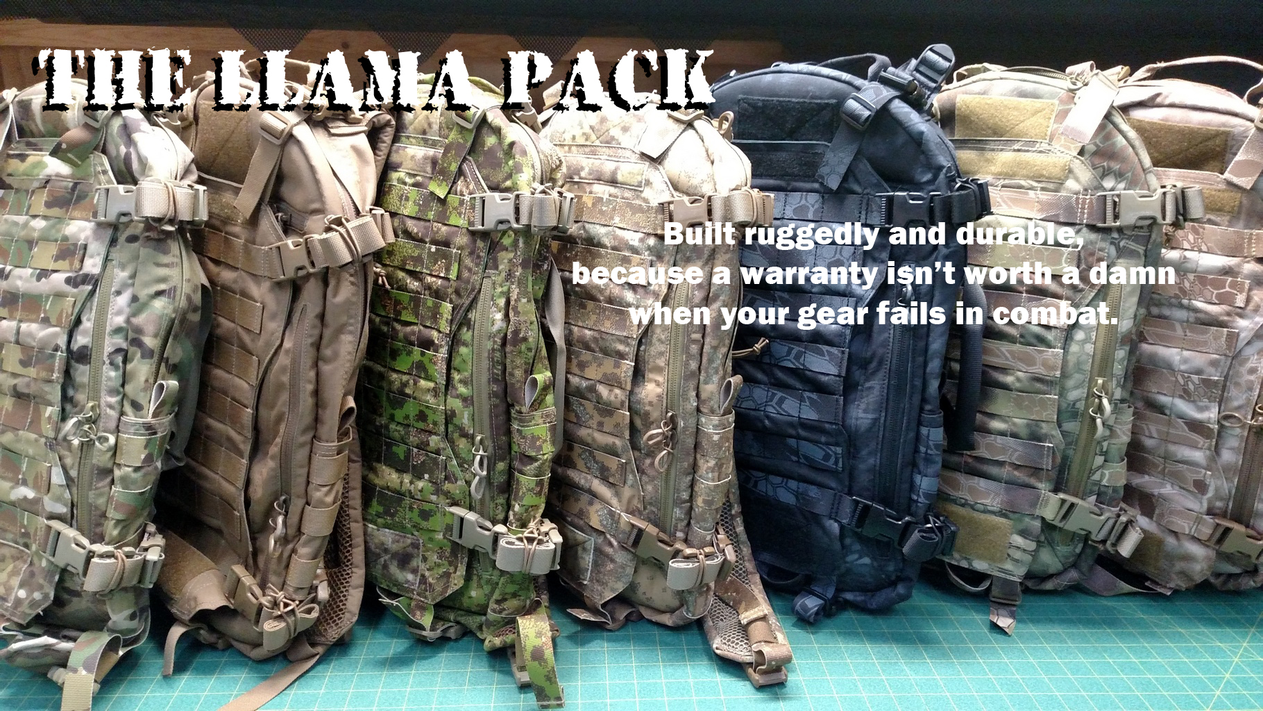 Long-range, Low-Profile, Adaptable Mission Assault Pack